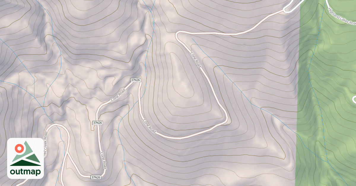 Map of CONE