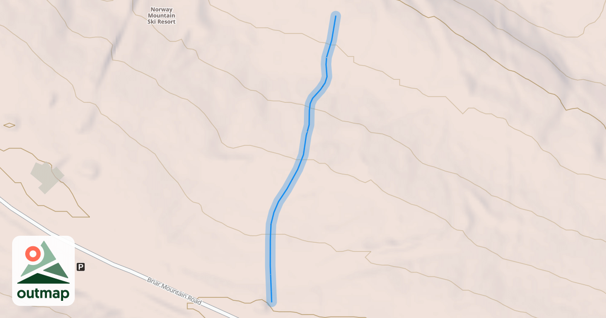 Map of Woods Run