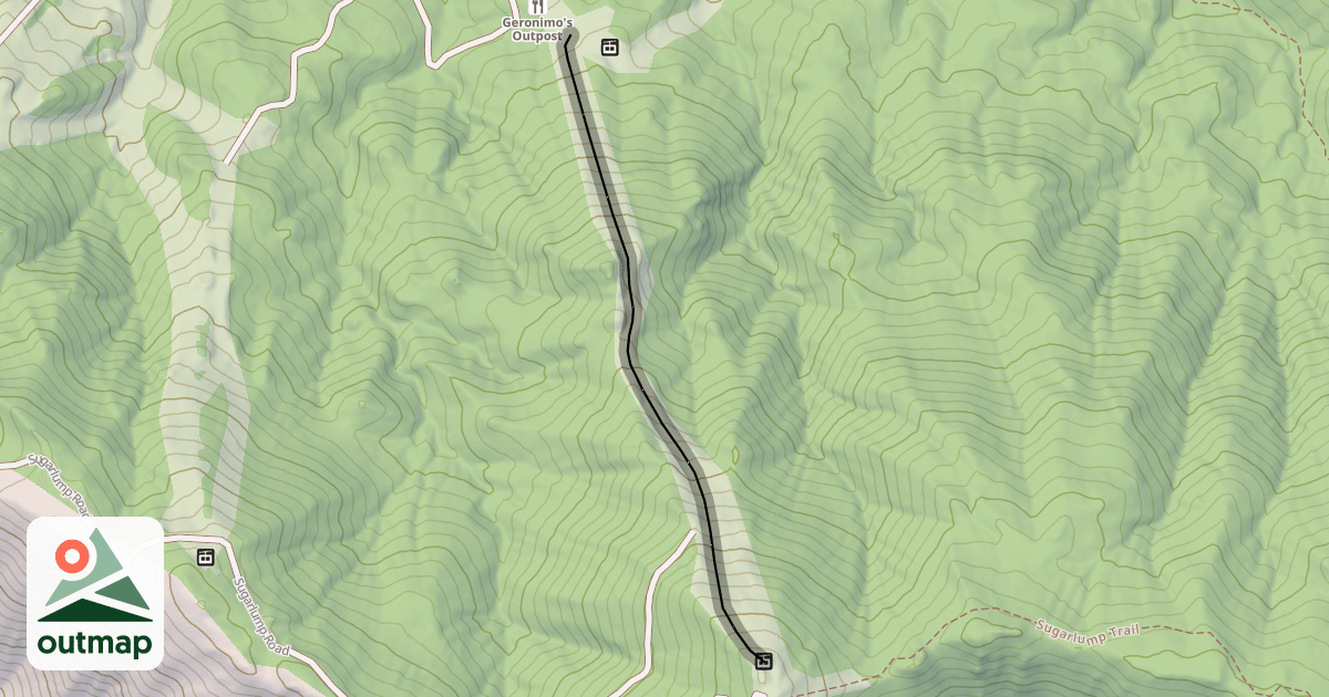 Map of Geronimo