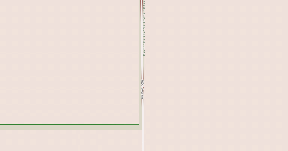 Map preview of Warroad/Roseau Trails