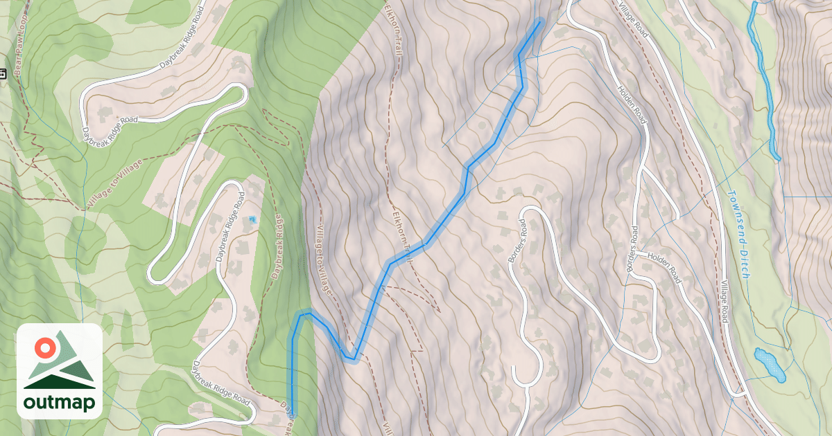 Map of McCoy Skiway