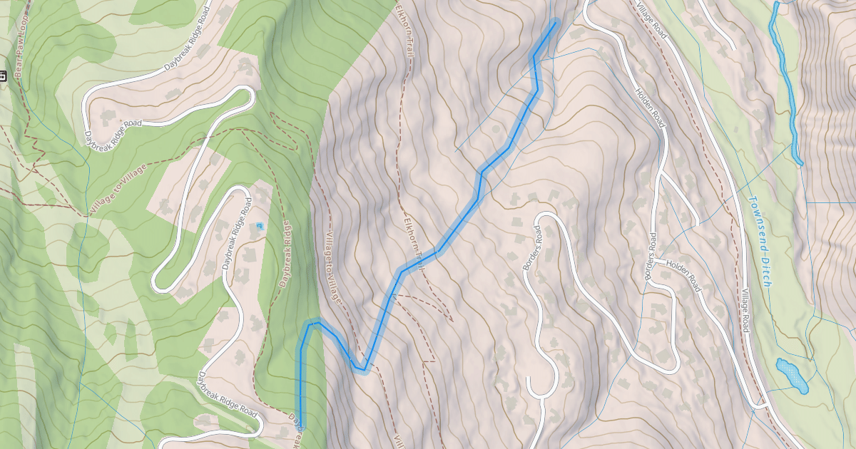 Map preview of McCoy Skiway