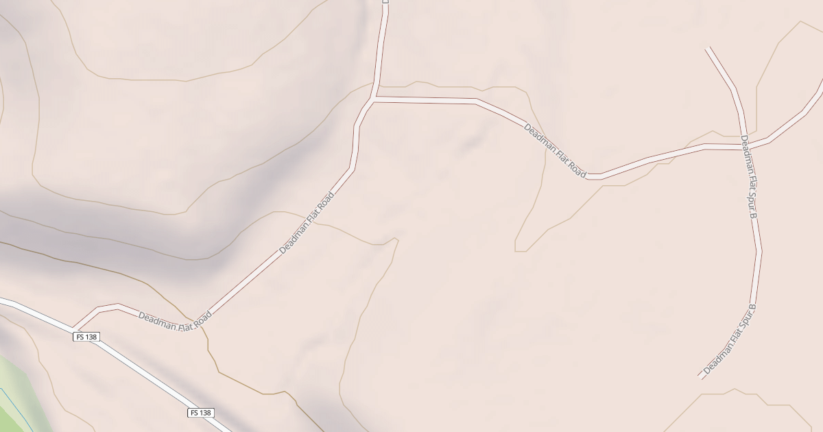 Map preview of DEADMAN FLAT