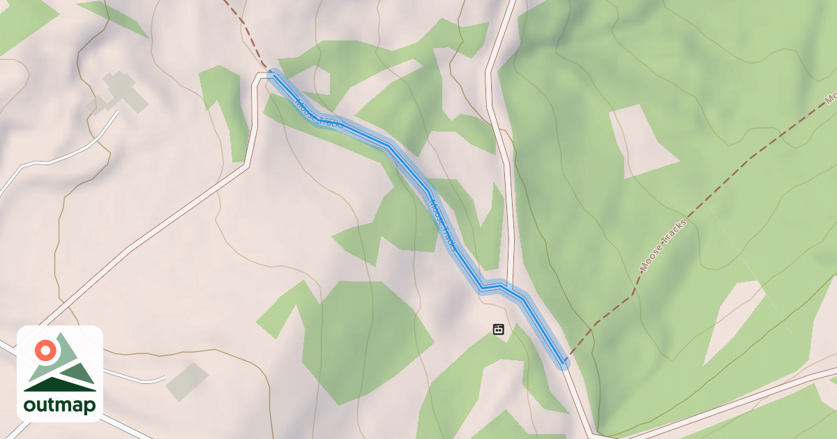 Map of Moose Tracks