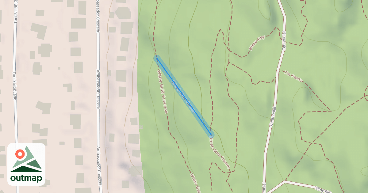 Map of Dinah Moe Humm