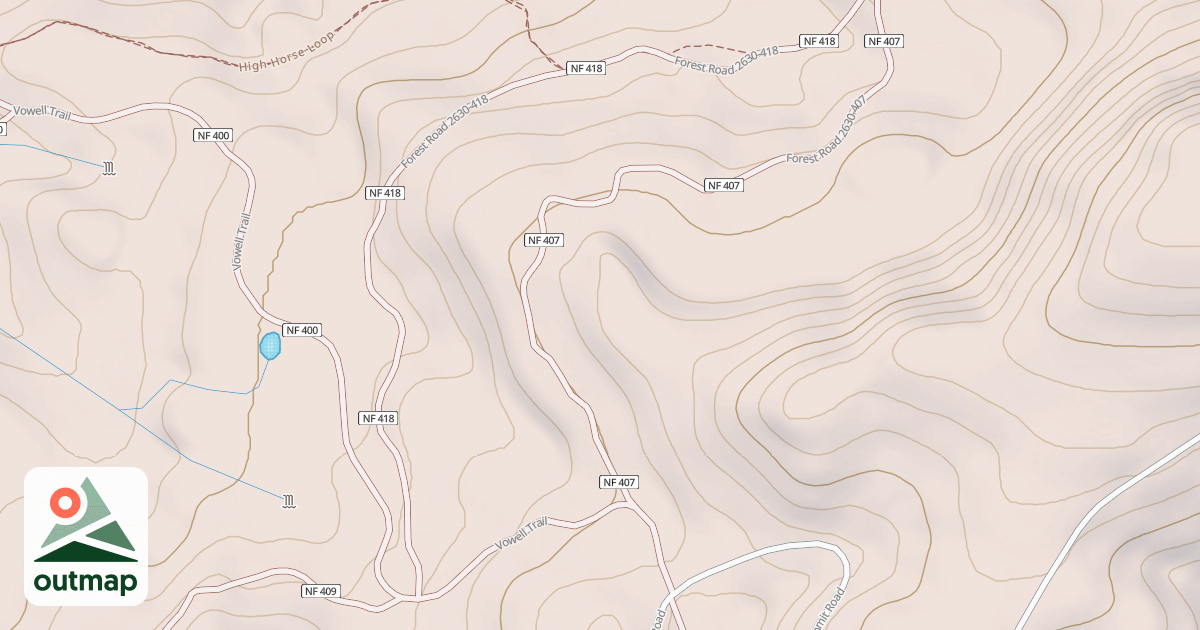 Map of USFS National Forest System Roads {AEAE0983-8F15-47CB-9E5B-5906BBA72813}