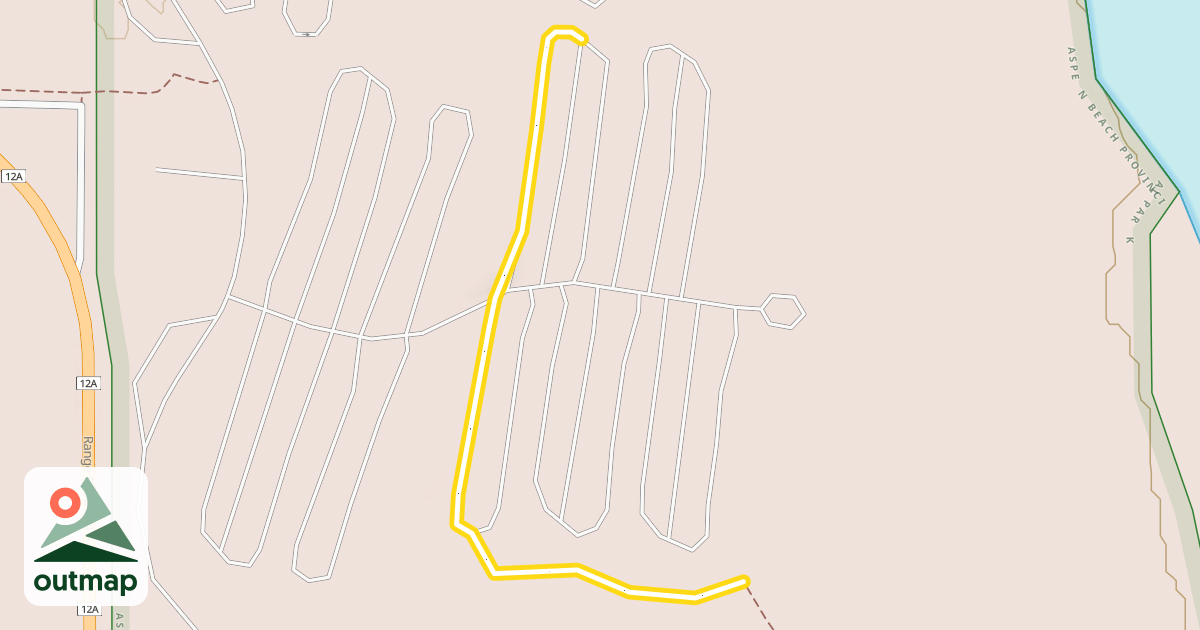 Map of Aspen Loop
