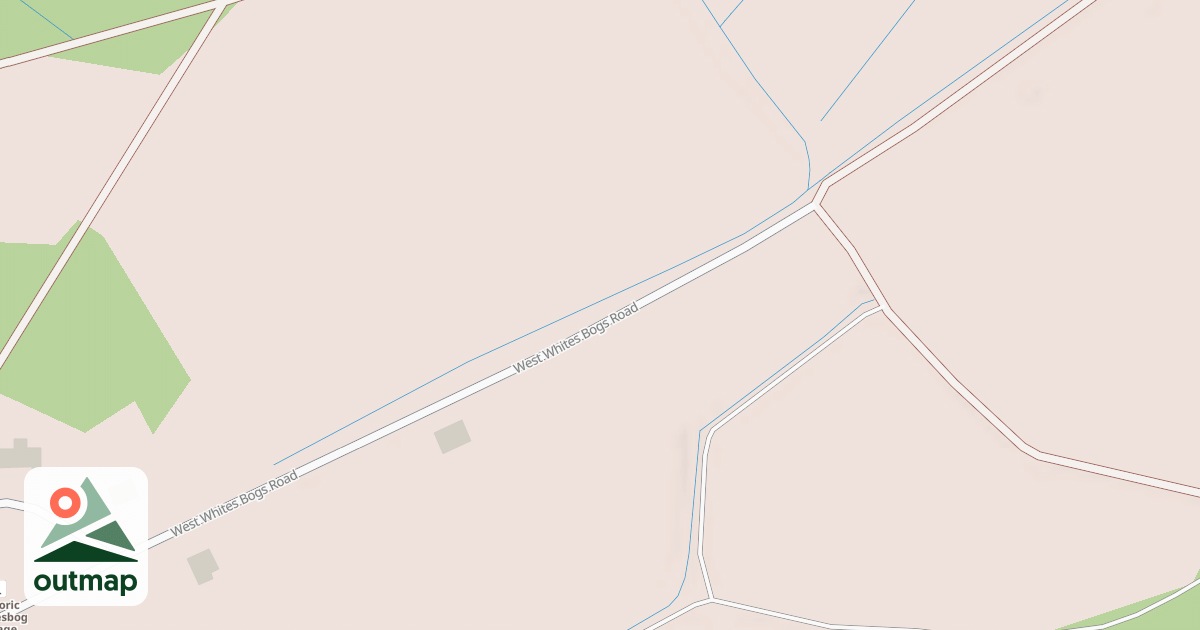 Map of Whitesbog Village Driving Tour