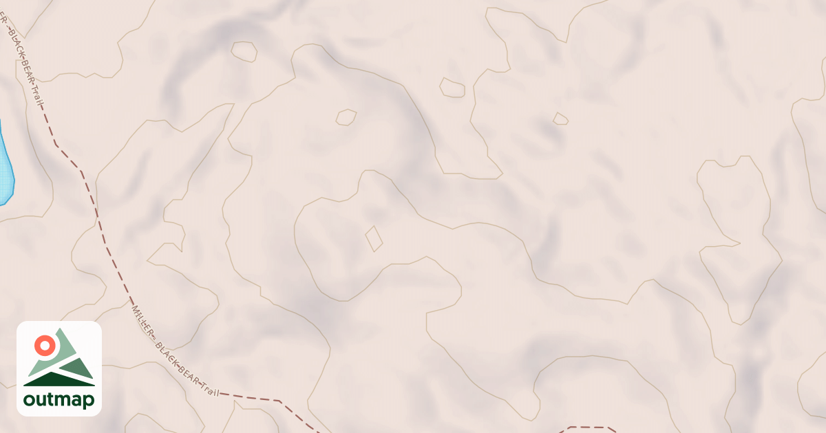 Map of Miller-Black Bear Trail