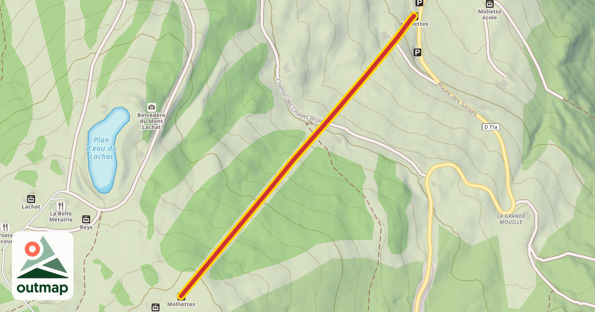 Map of Molliettes