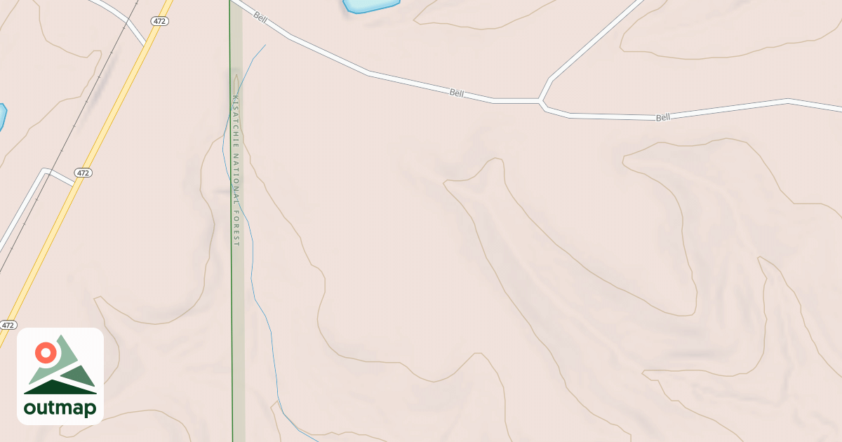 Map of 1058