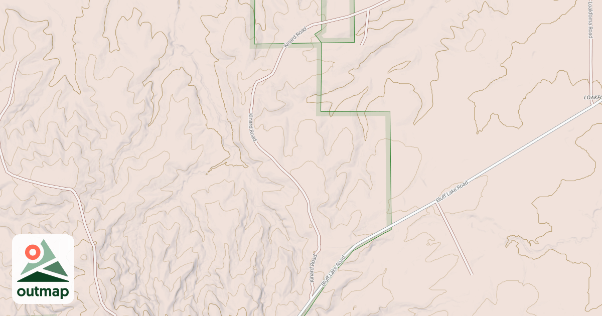 Map of KINARD ROAD