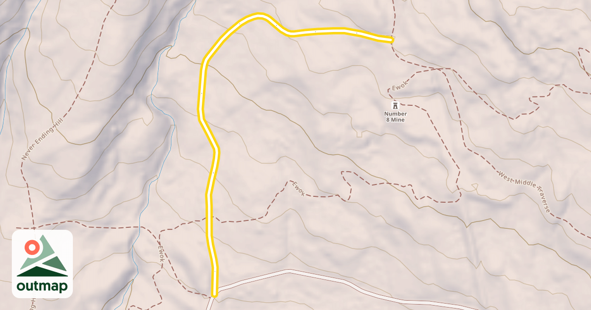 Map of Weed Road