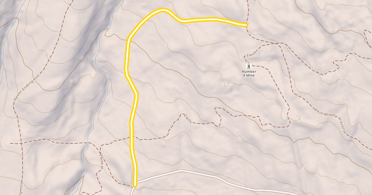 Map preview of Weed Road