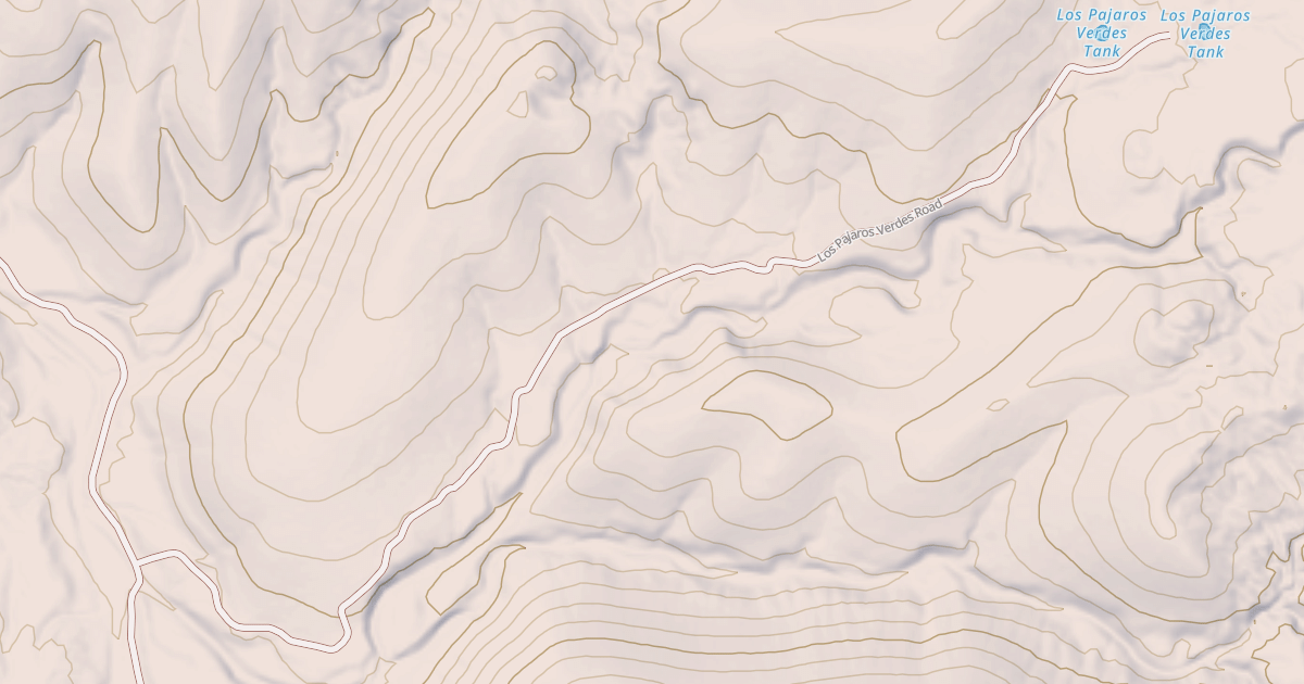 Map preview of LOS PAJAROS VERDES