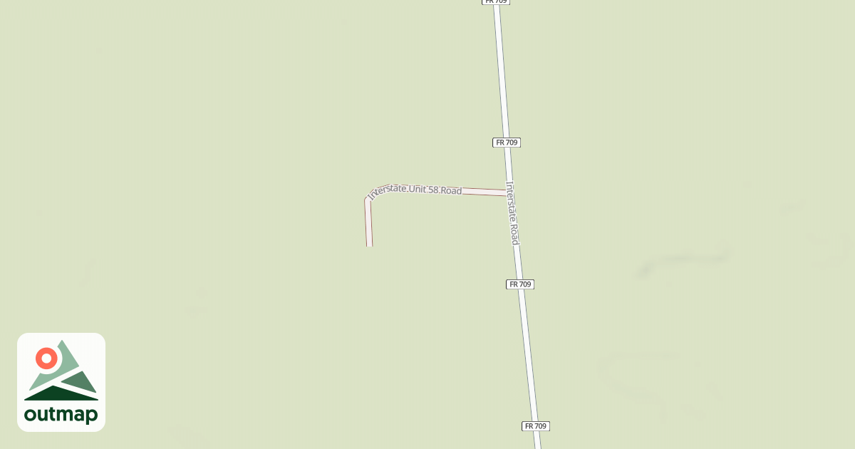 Map of INTERSTATE UNIT 58