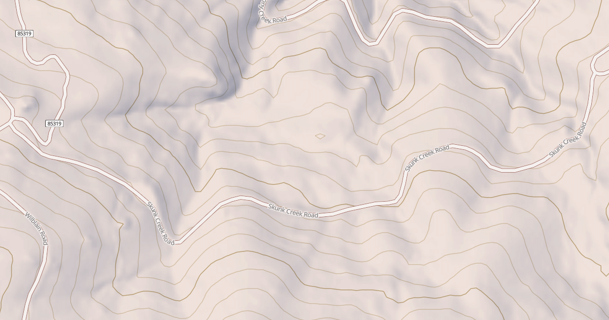 Map preview of SKUNK CREEK
