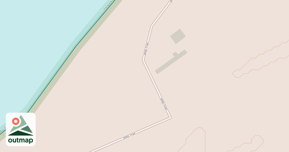 Map of Takeout Alternate Cutoff Trail