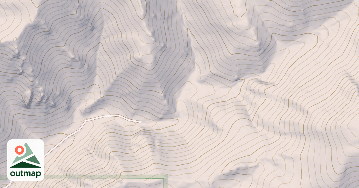 Map of Sheeprock Canyon