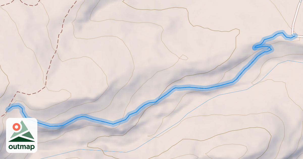 Map of Canyon View Trail