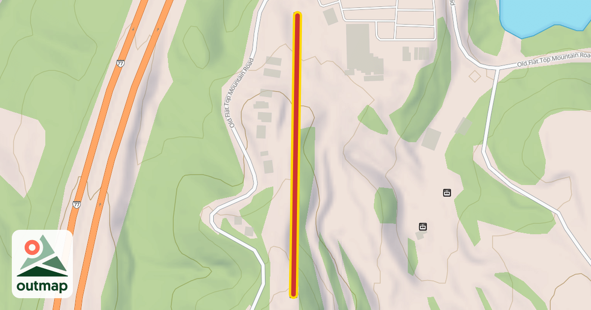 Map of Lift 1