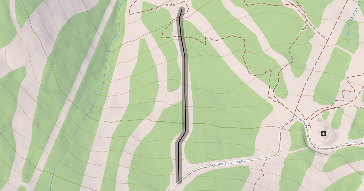 Map preview of Lower Switchback