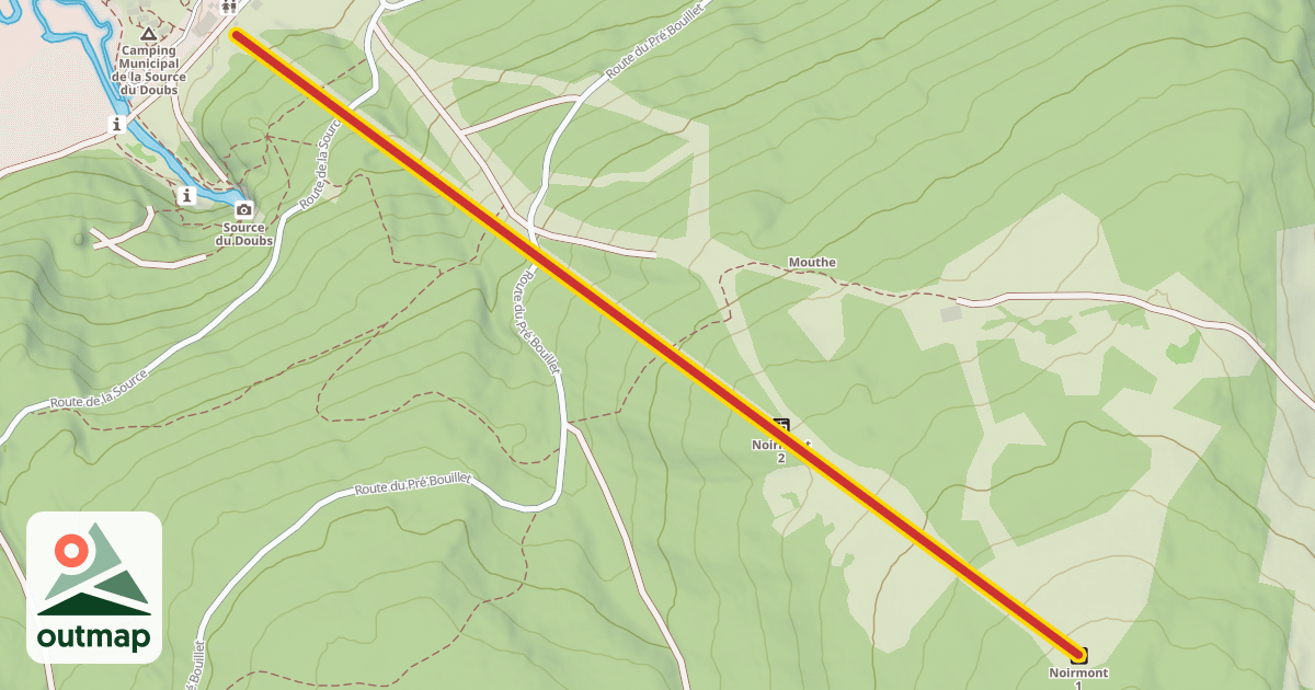 Map of Noirmont 1