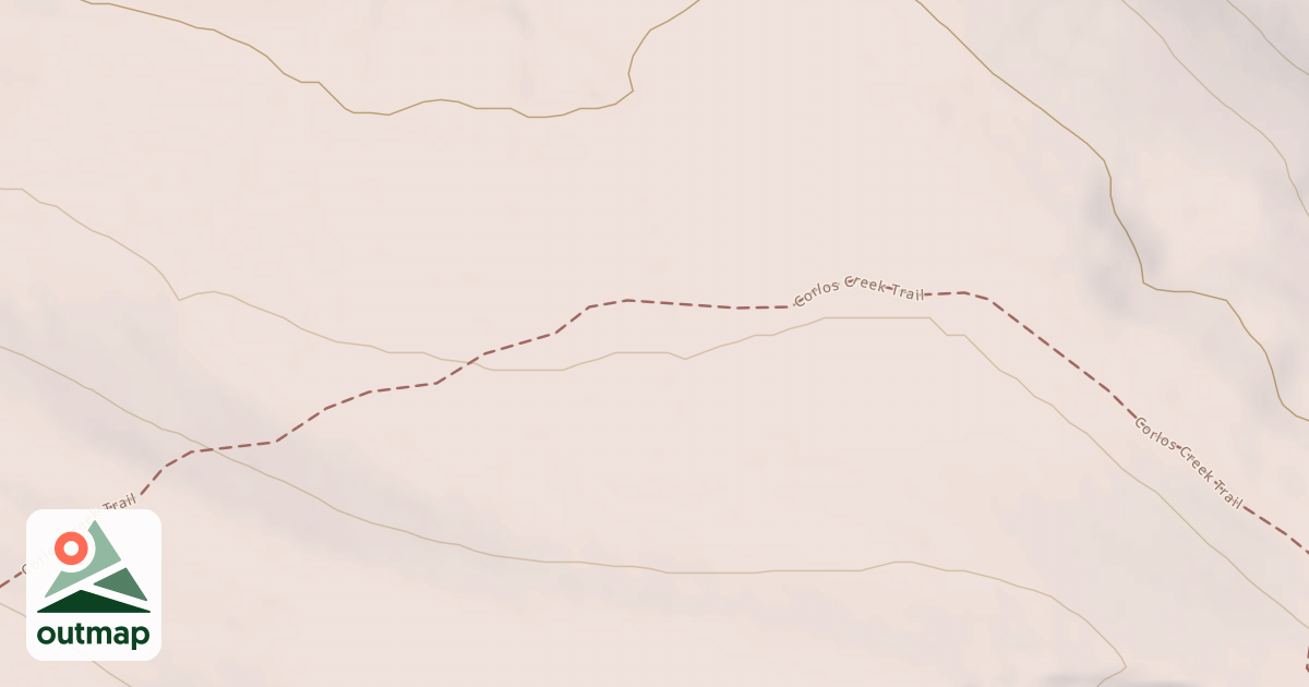 Map of Corlos Creek