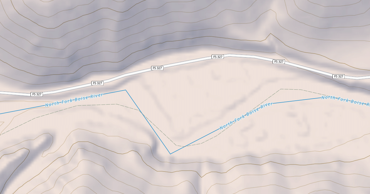 Map preview of FOUR MILE