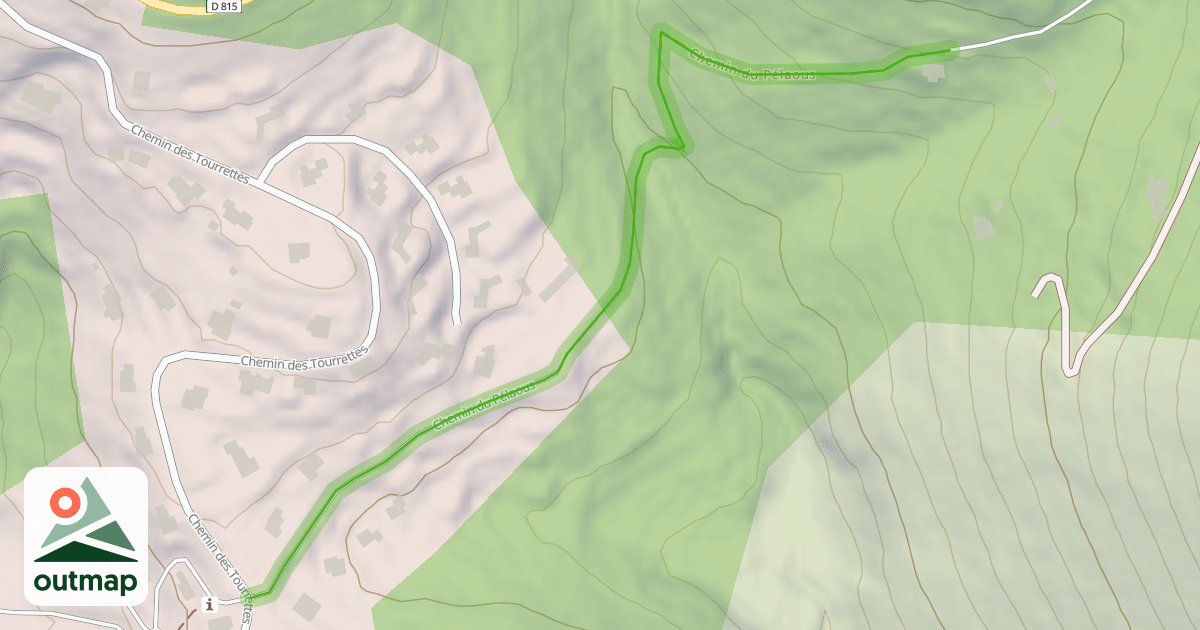 Map of Chemin du Pélaous