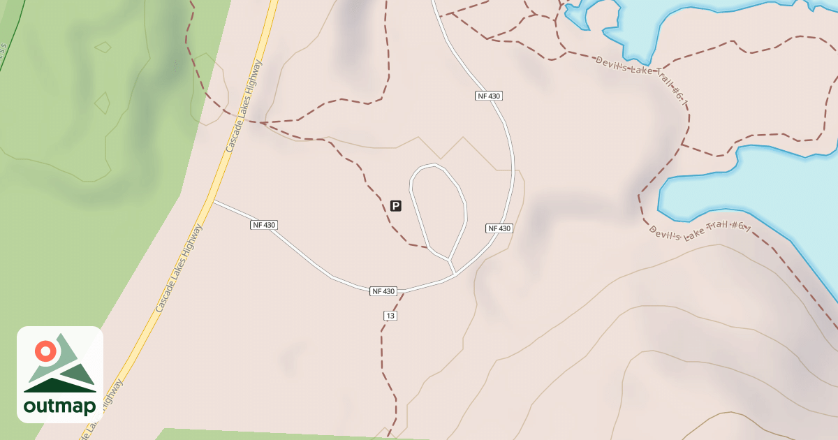 Map of DEVILS LAKE COMPLEX