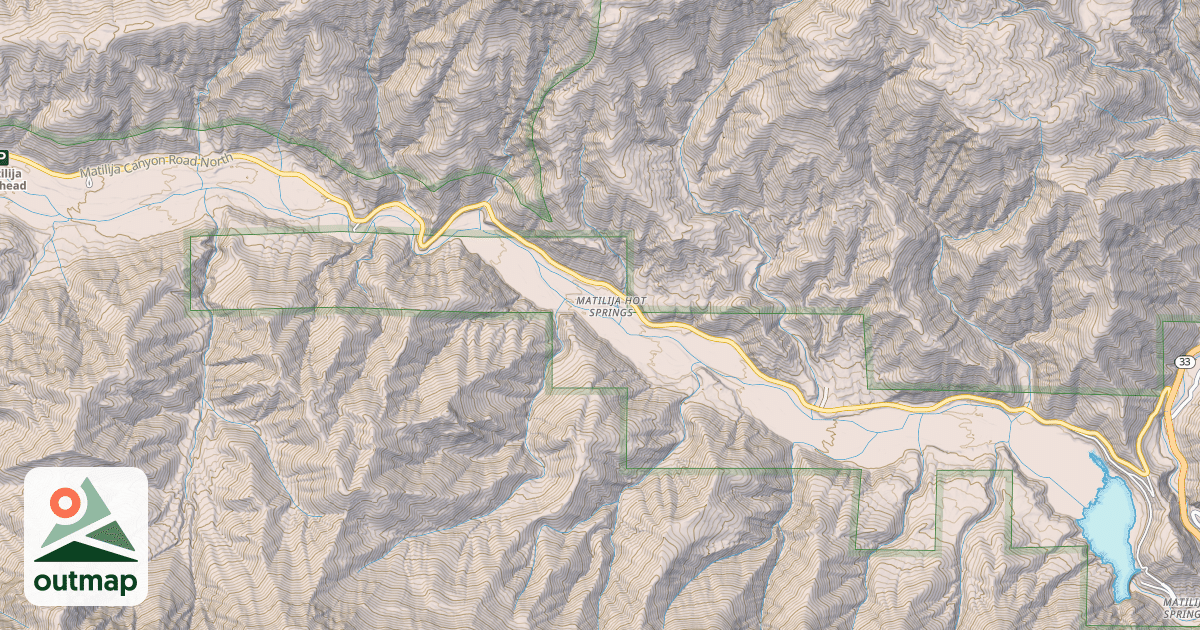 Map of MURIETTA RD.