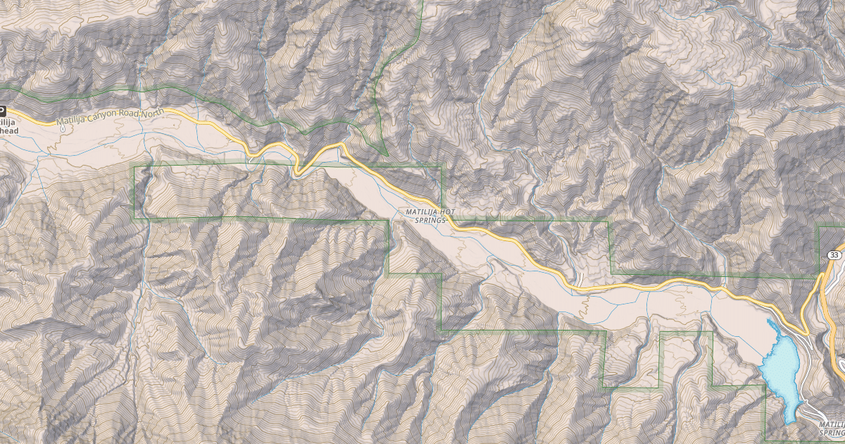 Map preview of MURIETTA RD.
