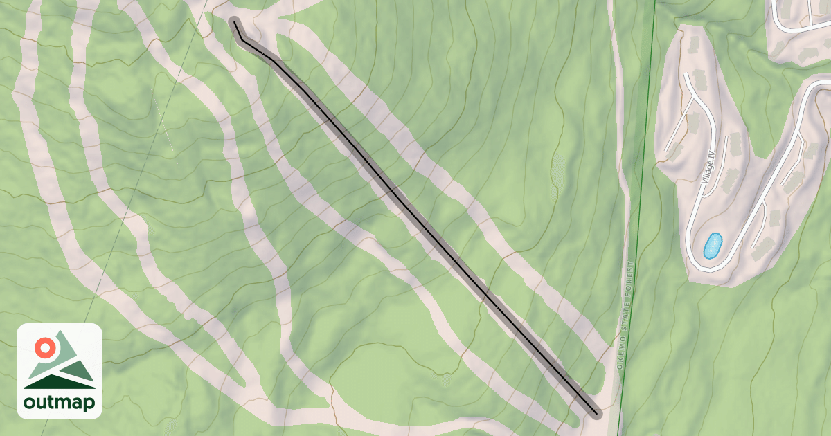 Map of Lower Wild Thing