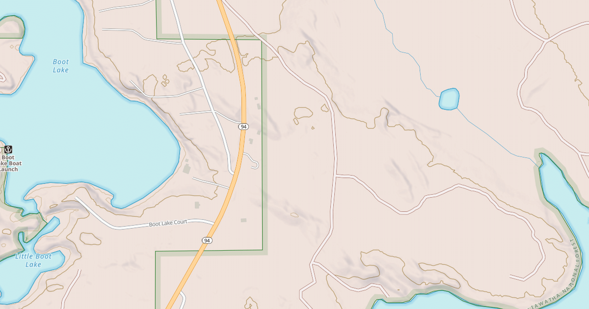 Map preview of SAND LAKE