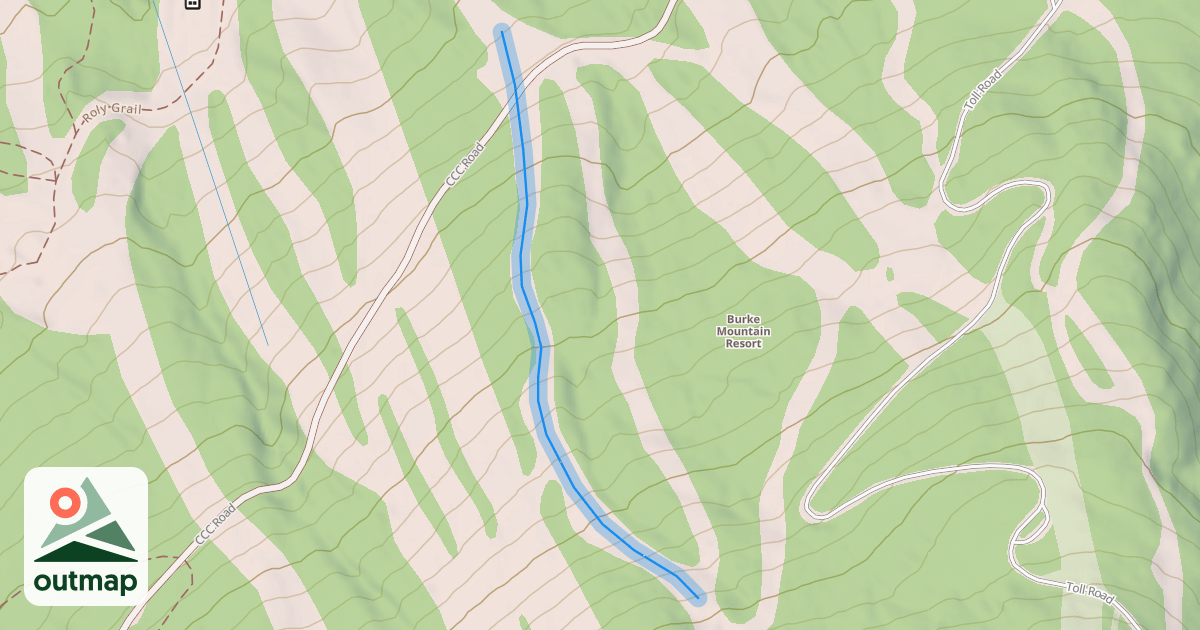 Map of McHarg's Cut-Off