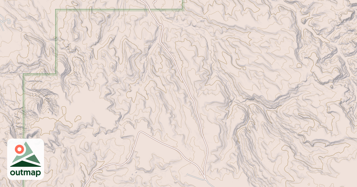 Map of (FDR) CARTWRIGHT SOUTH