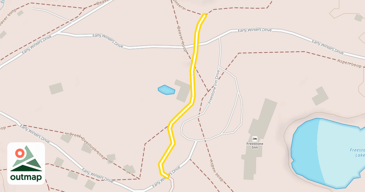 Map of Sandy Butte