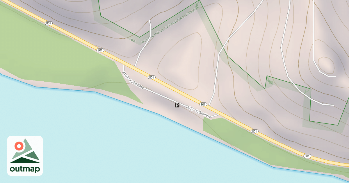 Map of LAKEVIEW