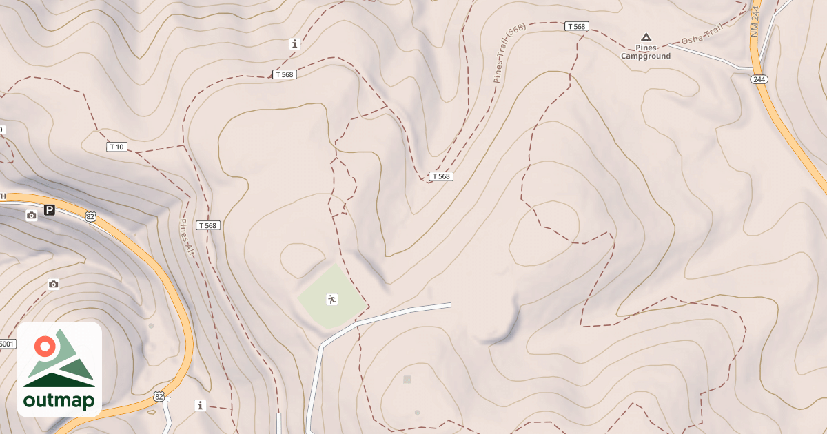 Map of PINES