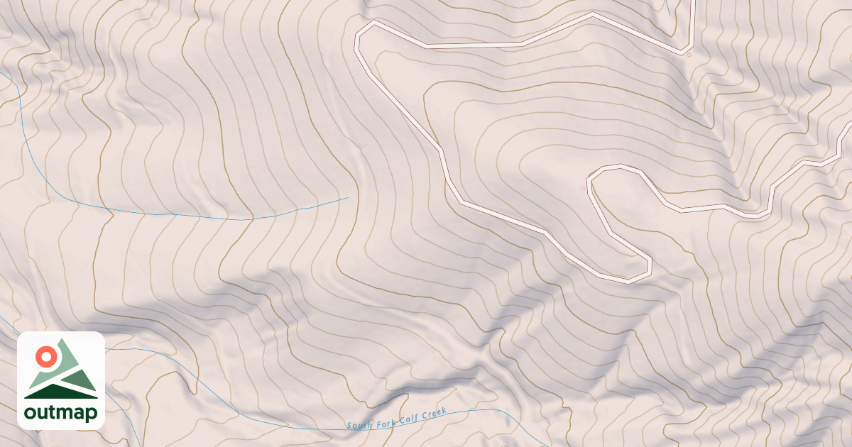 Map of CALF CREEK