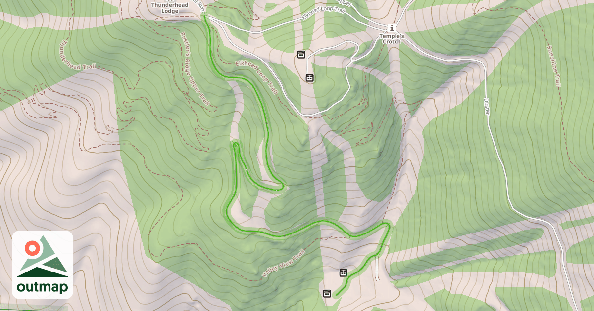 Map of Spur Run