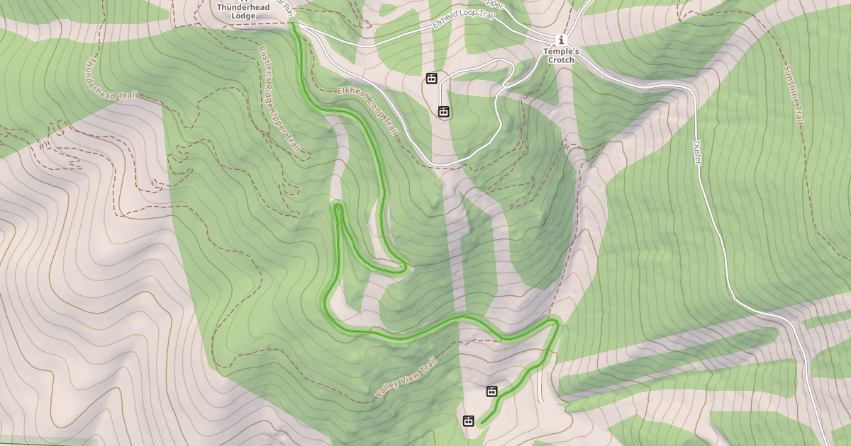 Map preview of Spur Run