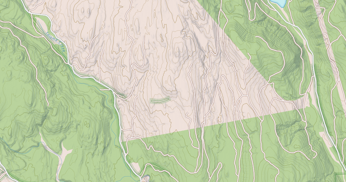Map preview of TACOMA CUSICK CREEK