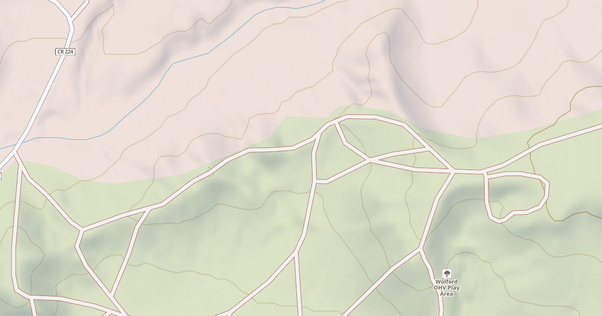 Map preview of BLM National GTLF Public Motorized Roads 19f2dd3d-5d77-4c8d-8c89-560dc2824101