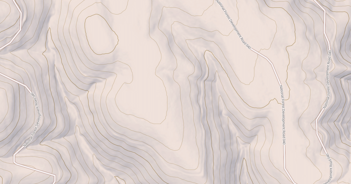 Map preview of USFS Motor Vehicle Use Map Trails 17715