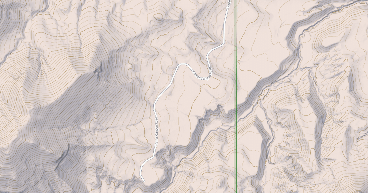 Map preview of CORNER CANYON