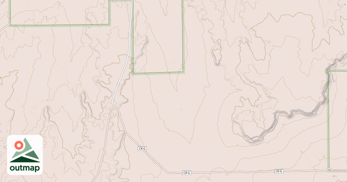 Map of WEST PACKERS GAP