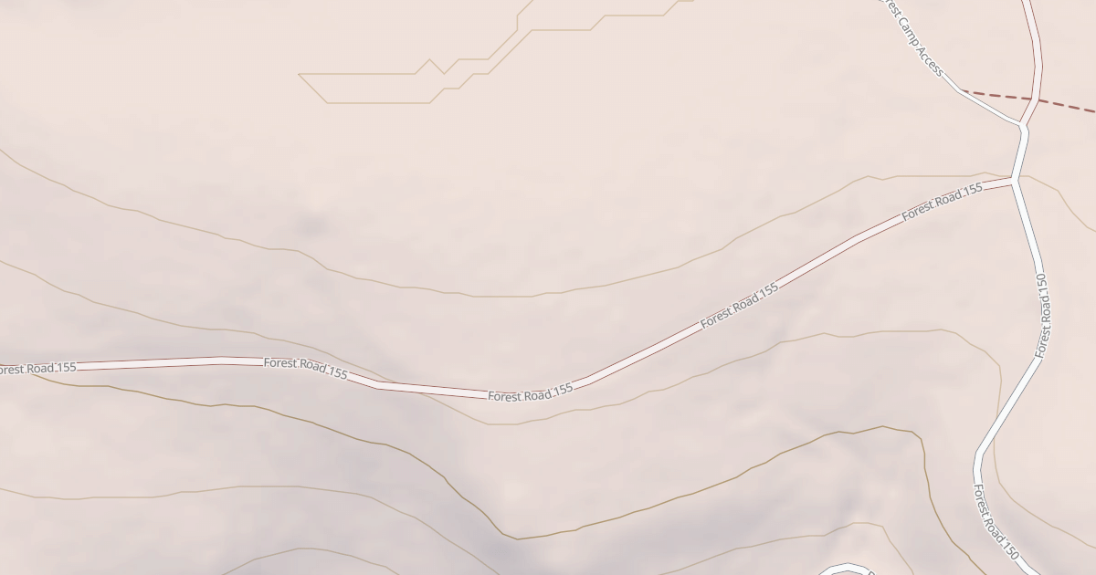 Map preview of USFS National Forest System Roads {2886B865-163D-4241-8564-CAC28D496922}