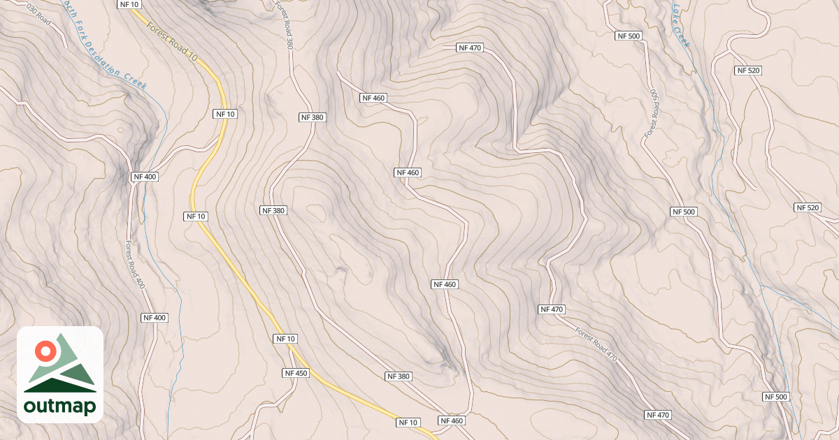 Map of O-1000460